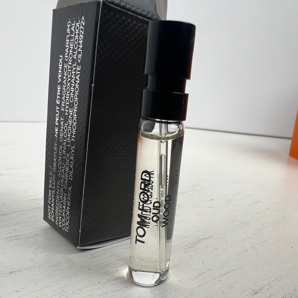 Tom Ford Oud Wood Eau de Parfum 2ml 0.07oz EDP Spray Samples Lot of 5 - Picture 5 of 5